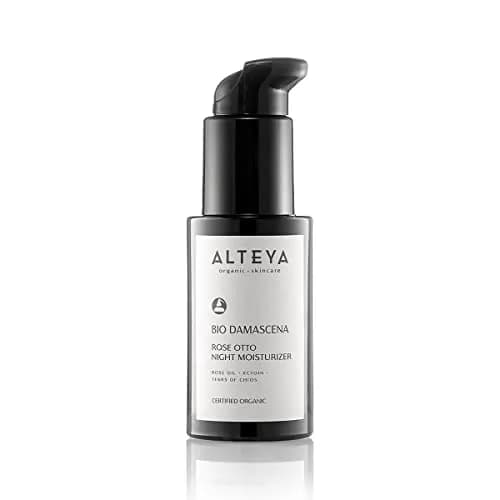Alteya Organic Night Moisturizer 1.7 Fl Oz | Organic Bulgarian Rose Oil Night Cream for Skin Repair thumbnail 1