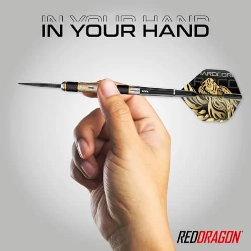 RED DRAGON Golden Eyes 24g Steel Tip Darts Set | 85% Tungsten thumbnail 4