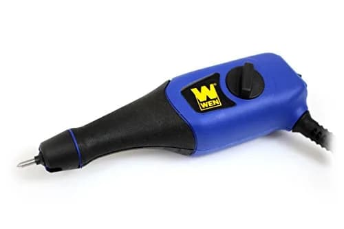 WEN 21C Variable Speed Electric Engraver Kit with Stencils,Blue | Metal, Glass, Wood & Leather Etching thumbnail 1