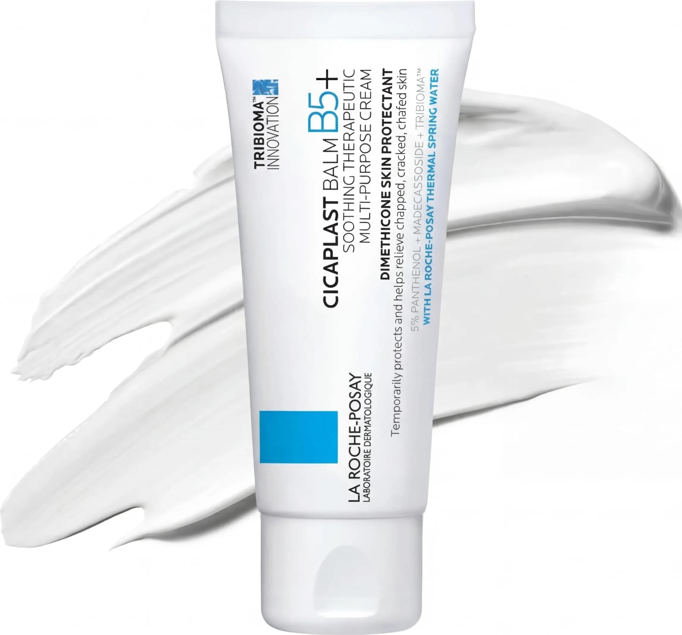 La Roche-Posay Cicaplast Balm B5 Multi-Purpose Ointment 40ml (1.35 Fl Oz) | Soothes Dry & Irritated Skin