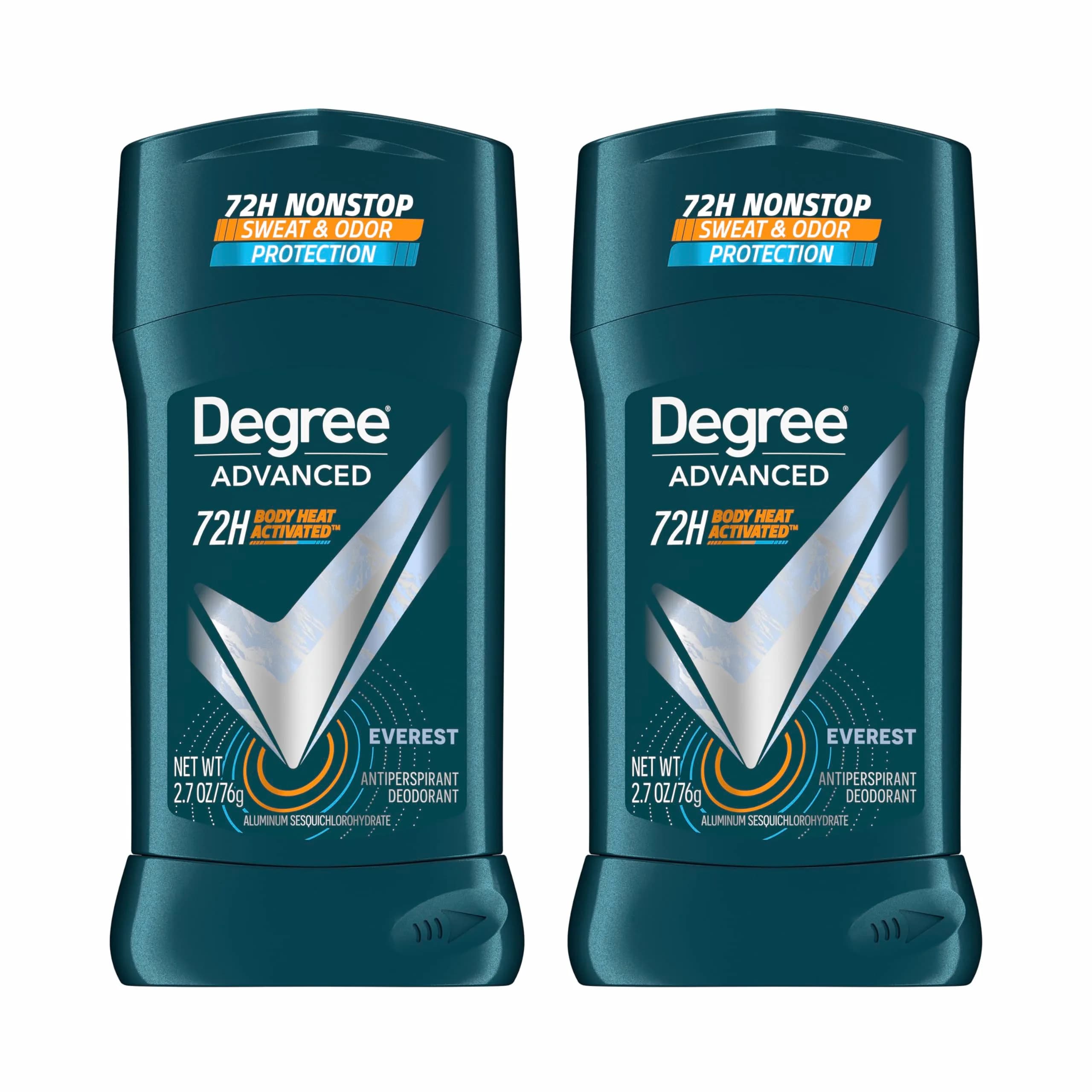 Degree Men Advanced Everest Antiperspirant Deodorant Stick 156 g (5.4 oz) | 72-Hour Sweat & Odor Protection - main product image