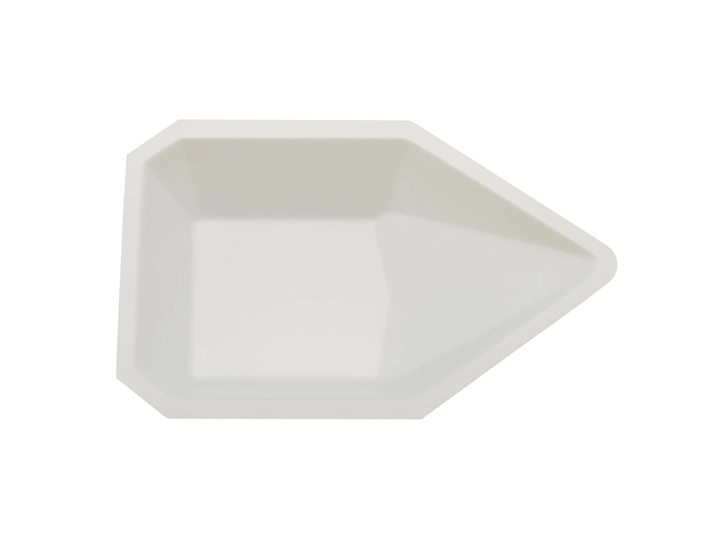 Heathrow Scientific White 137 mL Polystyrene Disposable Weighing Dishes (Pack of 500) | Lab Supply India - main product image