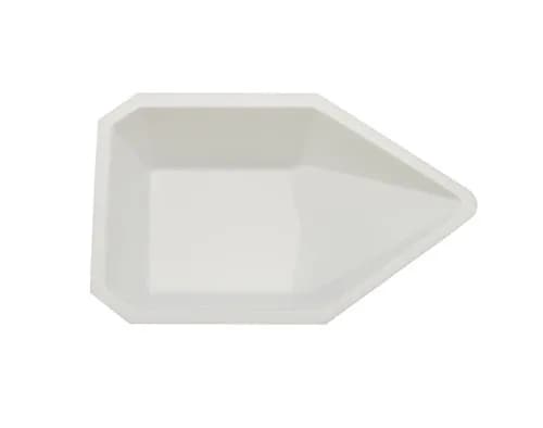 Heathrow Scientific White 137 mL Polystyrene Disposable Weighing Dishes (Pack of 500) | Lab Supply India thumbnail 1