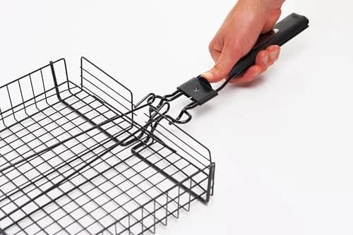 GrillPro 24876 Deluxe Non Stick Broiler Basket with Detachable Handle | Versatile Grilling Accessory thumbnail 3
