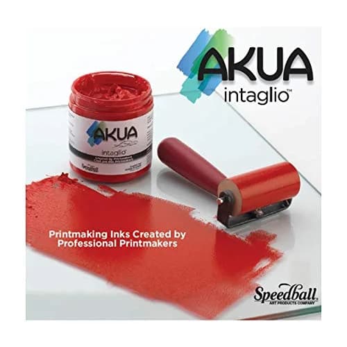 Akua Intaglio Water-Based Ink, Red Oxide, 240ml (8.1 fl oz) | AP Certified Non-Toxic thumbnail 3