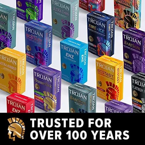 Trojan Magnum Thin Large Size Condoms 12 Count | Natural Feel & Secure Fit with UltraSmooth Lubricant thumbnail 7