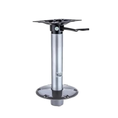 attwood Swivl-Eze 238 Series Boat Pedestal Seat Kit 23813-7, One Size | Aluminum 13-inch Seat Post for Marine Use thumbnail 1