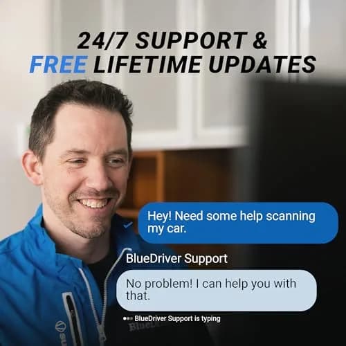 BlueDriver Bluetooth Pro OBDII Scan Tool for iPhone & Android | Diagnose Check Engine, ABS, SRS, Airbag & 7000+ Issues on Vehicles 1996+ thumbnail 7