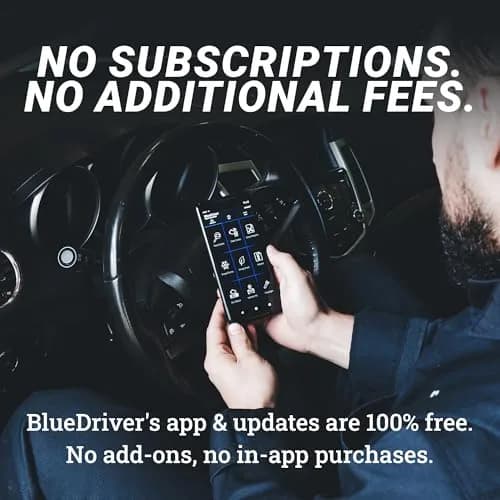 BlueDriver Bluetooth Pro OBDII Scan Tool for iPhone & Android | Diagnose Check Engine, ABS, SRS, Airbag & 7000+ Issues on Vehicles 1996+ thumbnail 4