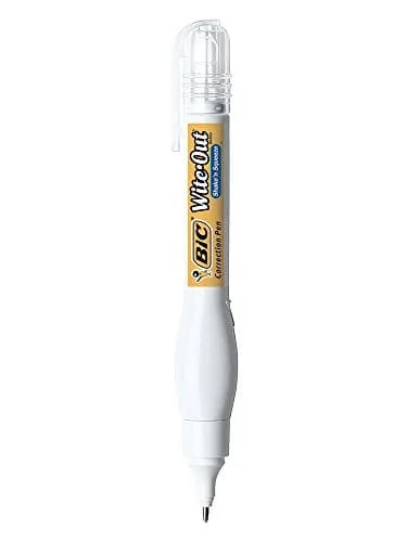 BIC Correction Pen | Precise, Quick-Drying Whiteout for Office & School (6 Pack) thumbnail 2