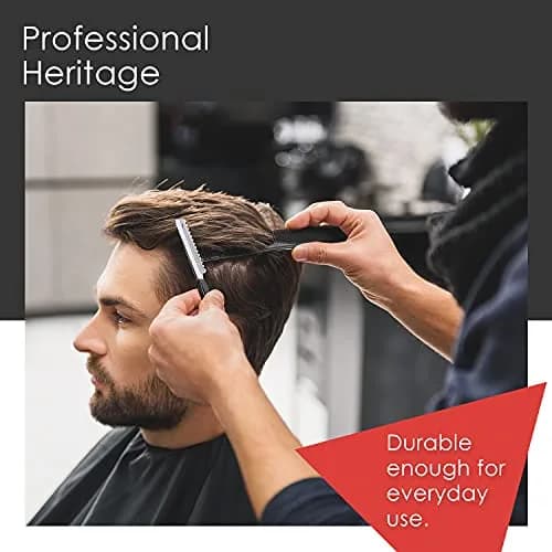 Ace Hair Comb Dressing 7.5 Inch | Fine Teeth for Precise Styling, Durable Plastic, Black thumbnail 5
