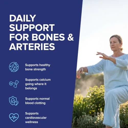 Superior Source Advanced Triple K, Vitamins K1 & K2 (MK-4), K2 (MK-7), 30Ct thumbnail 3