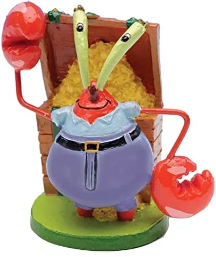 PennPlax SpongeBob Aquarium Ornament Set 2" - Officially Licensed Fish Tank Decor for Saltwater & Freshwater thumbnail 3