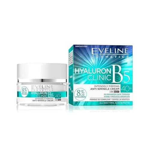 Eveline bioHyaluron Concentrated Face Day and Night Cream 50 ml | Supports skin youth & hydration thumbnail 1