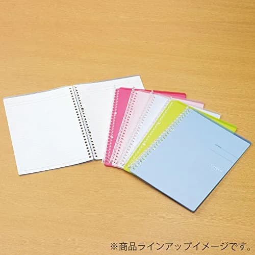 Kokuyo Smart Ring Binder, B5 Light Blue Binder Notebook, 25 Sheets Capacity | Japanese Stationery Imported for India thumbnail 7