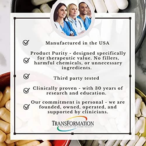 TRANSFORMATION GastroZyme Digestive Supplement 100 Capsules | Supports Gut Health & Comfort thumbnail 4