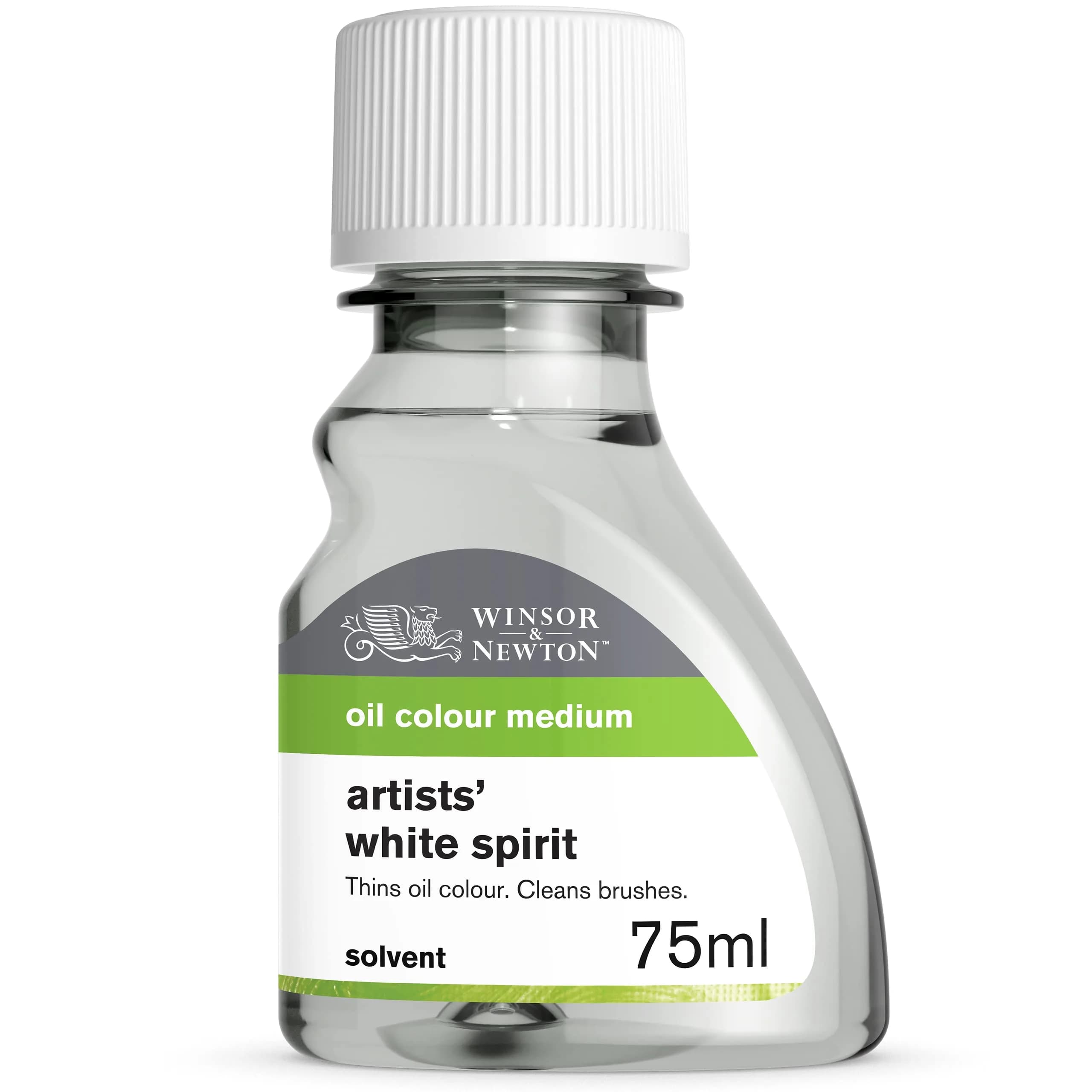 Winsor & Newton Artists' White Spirits, 75ml | Thinner & Brush Cleaner for Oil & Alkyd Colors - main product image
