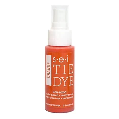 S·E·I Orange Tie Dye Spray Dye 59ml (2 Fl Oz) | Permanent Fabric Color for Cotton, Lace, and Blends thumbnail 1