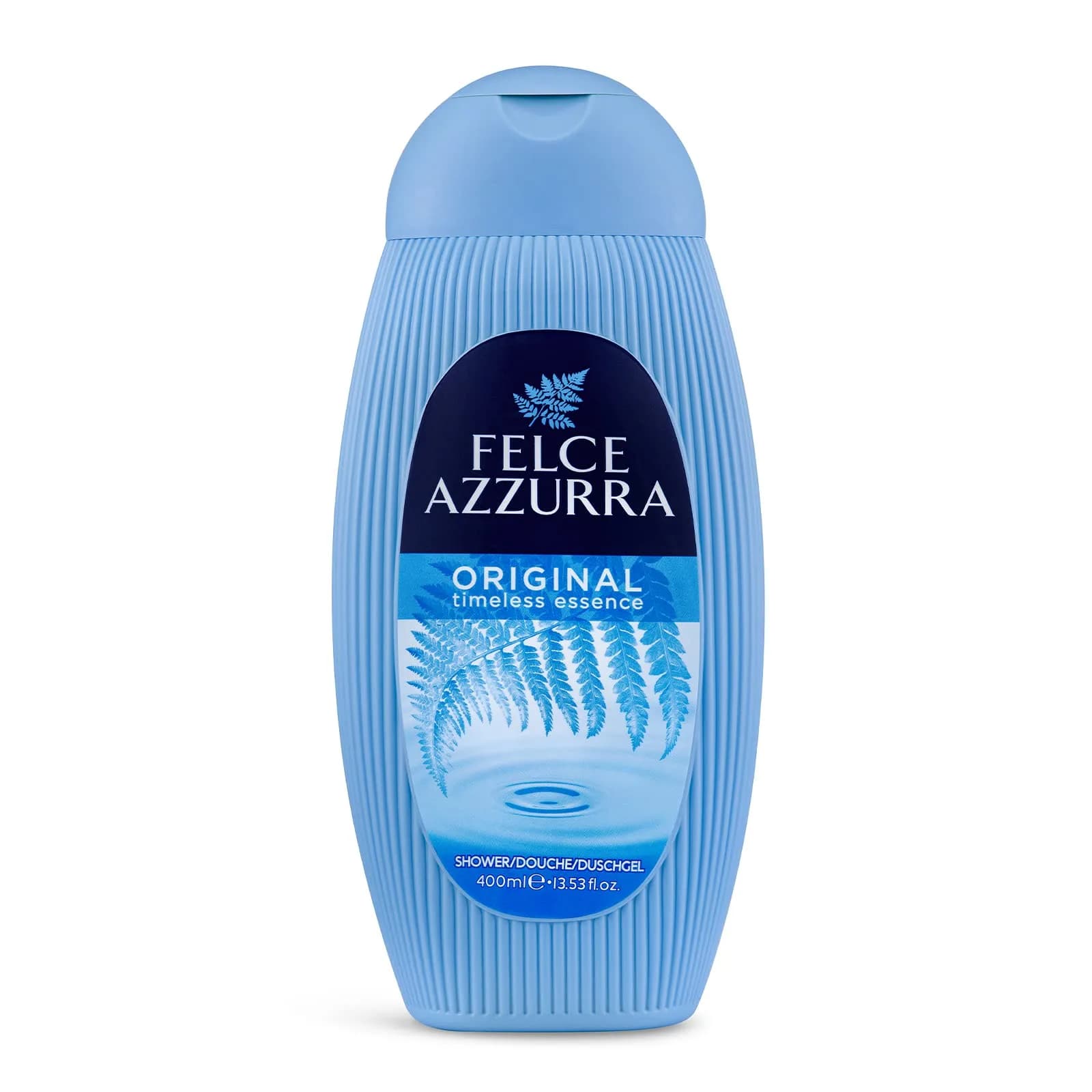 Felce Azzurra Classic Shower Gel 400ml (13.5 Fl Oz) | Gentle, Scented, Natural Formula - main product image