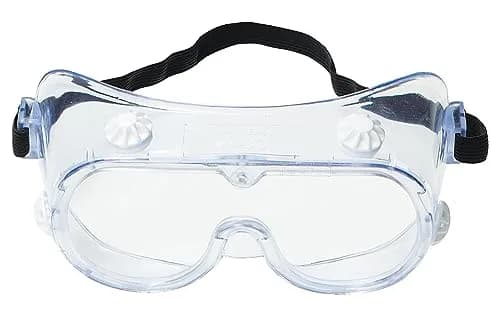 3M 334 Splash Safety Goggles with Anti-Fog Lens | Clear Frame, Polycarbonate, ANSI Z87.1 thumbnail 1