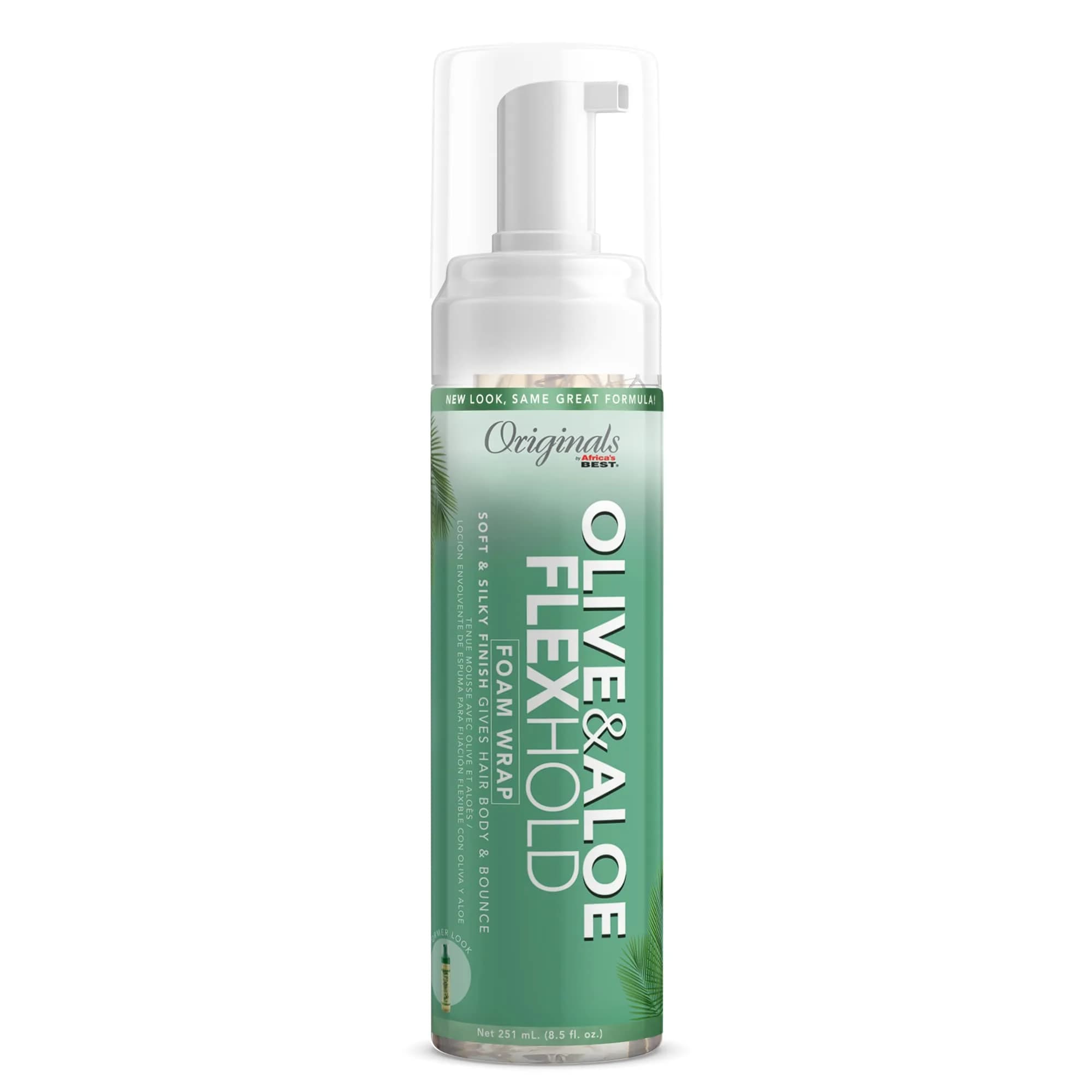 Originals by Africa's Best Olive Oil Foam Wrap Lotion 255ml (8.5oz) | Natural Conditioning Flexible Hold - main product image