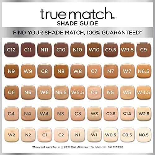 L'Oréal Paris True Match Super-Blendable Liquid Foundation Cappuccino N8 30ml (1 Fl Oz) | Natural Finish Foundation thumbnail 6