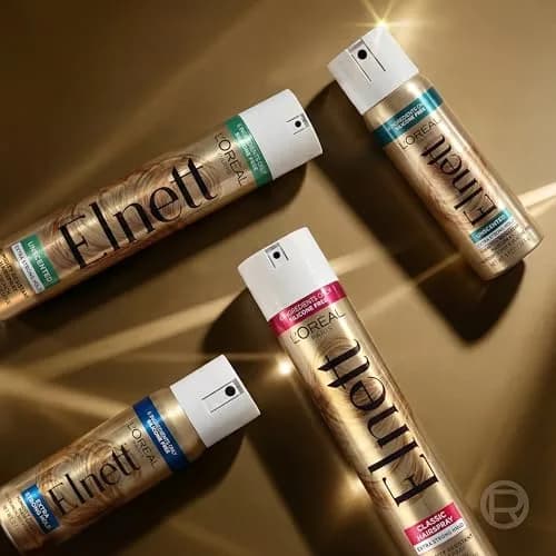 L'Oreal Paris Elnett Unscented Hairspray, Extra Strong Hold 312ml (11 oz) | Humidity Resistant Frizz Control thumbnail 8