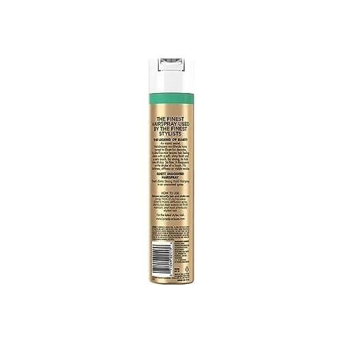 L'Oreal Paris Elnett Unscented Hairspray, Extra Strong Hold 312ml (11 oz) | Humidity Resistant Frizz Control thumbnail 9