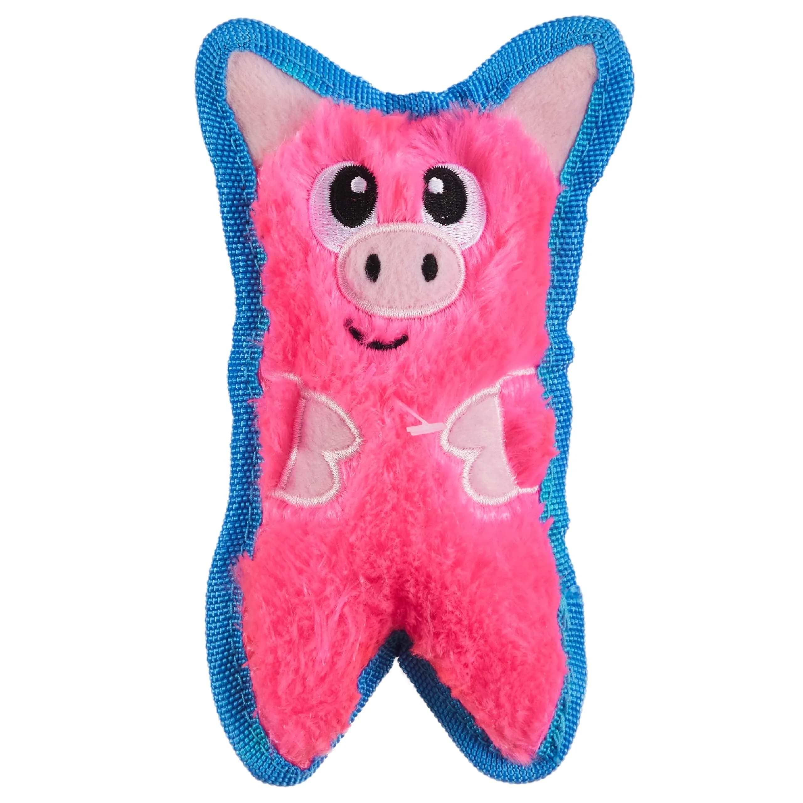 Outward Hound Durablez Minis Tough Chew Plush Squeaky Dog Toy Pig 17.3 cm (6.8") | Stuffing-Free Interactive Play - main product image