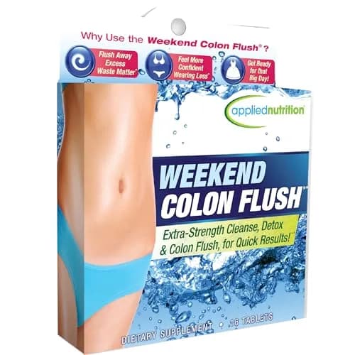 Applied Nutrition Weekend Colon Flush 3-Day Digestive Reset Tablets | Supports Regularity & Detoxification thumbnail 1