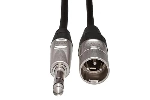 Hosa HSX-005 Pro Balanced Interconnect, REAN 1/4 Inch TRS to XLR3, 5 Feet | Studio-Grade Audio Cable for Live & Recording thumbnail 5