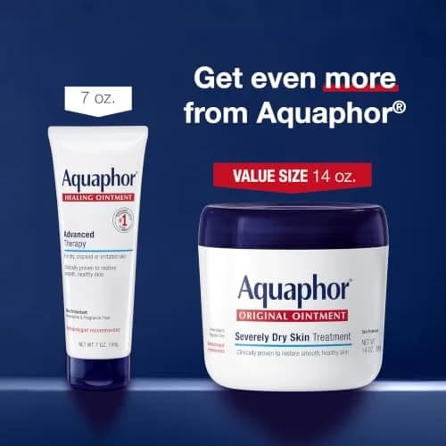 Aquaphor Advanced Therapy Healing Ointment Skin Protectant 400g (14 OZ) | Clinically Proven for Dry, Cracked Skin Relief thumbnail 6