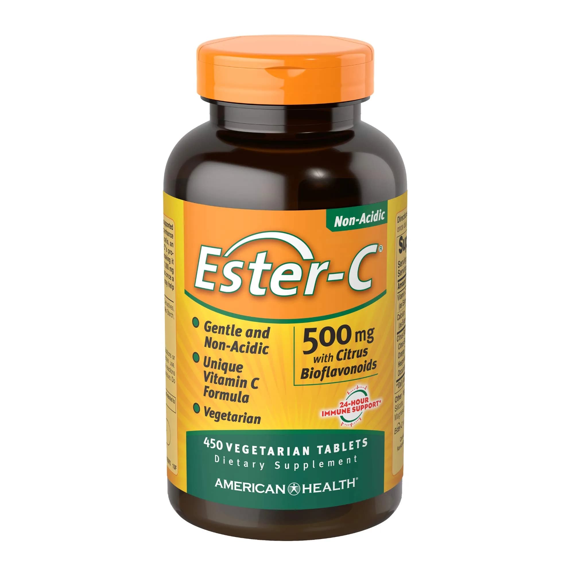 American Health Ester-C 500mg 450ct | Citrus Bioflavonoids Tablets for Immune Support - main product image