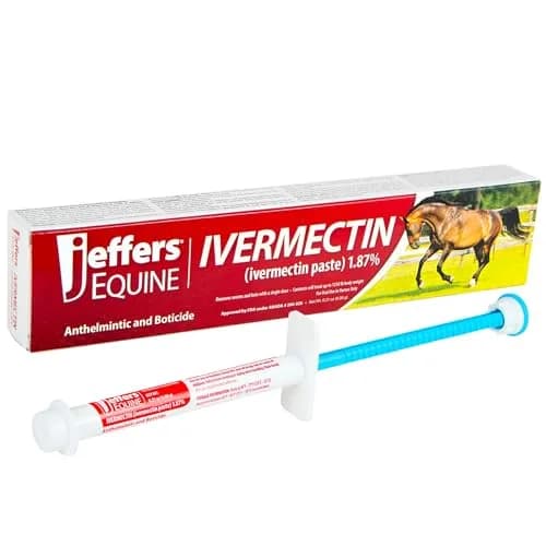 Jeffers Ivermectin Gel Dewormer for Horses 1.87% | Apple Flavored | 1 Pack thumbnail 1