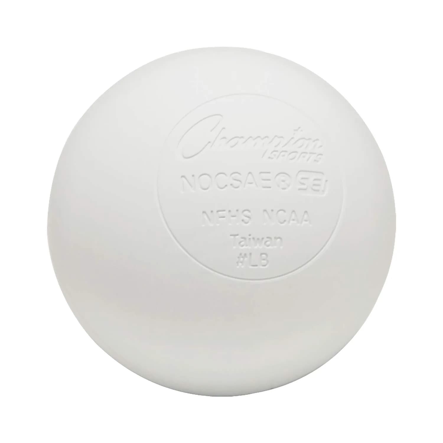 Champion Sports Official Size Lacrosse Balls (91g / 2.5in) | NCAA, NFHS & SEI Certified for Practice & Games - main product image