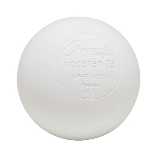 Champion Sports Official Size Lacrosse Balls (91g / 2.5in) | NCAA, NFHS & SEI Certified for Practice & Games thumbnail 1