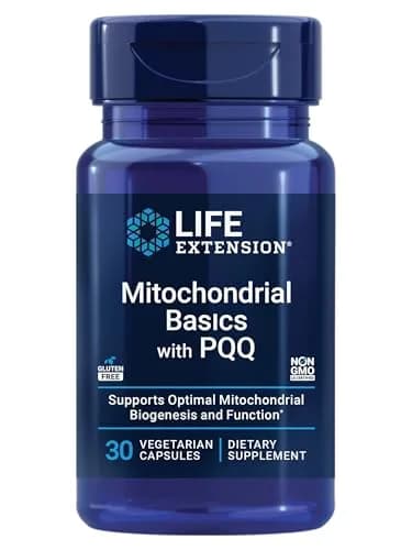 Life Extension Mitochondrial Basics with PQQ, L-Taurine, R-lipoic Acid 30 Capsules thumbnail 1
