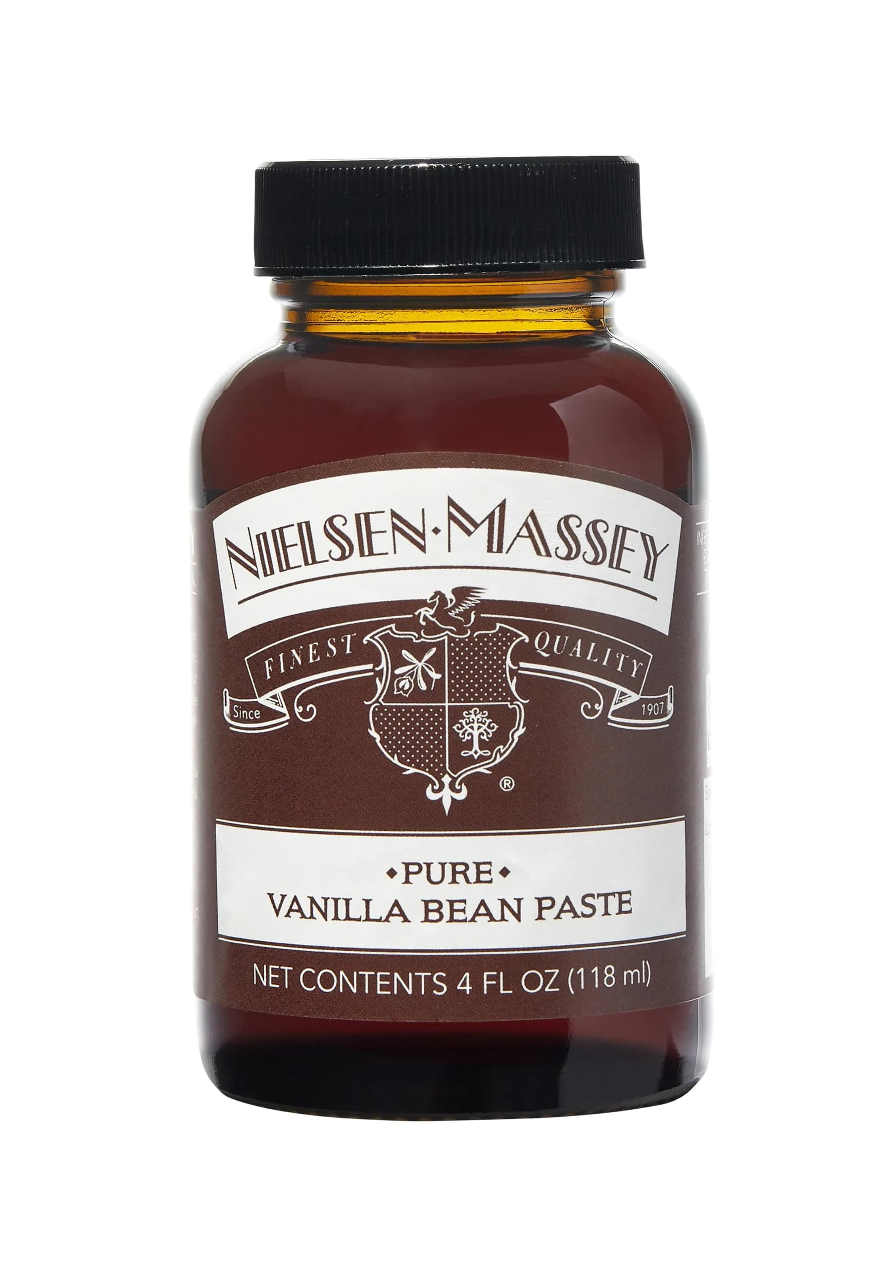 Nielsen-Massey Pure Vanilla Bean Paste 4oz | Natural, Allergen-Free, Kosher