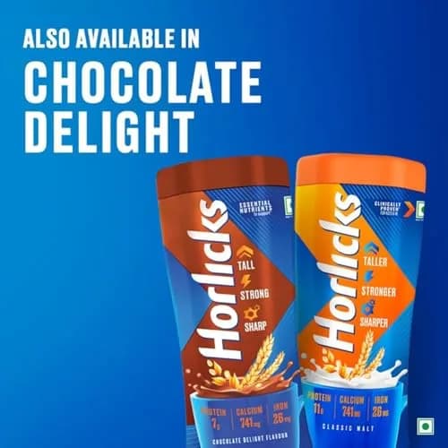 Horlicks Original Classic Malt Plain Beverage Mix 1000g (35.27oz) | Authentic USA Import for India thumbnail 4