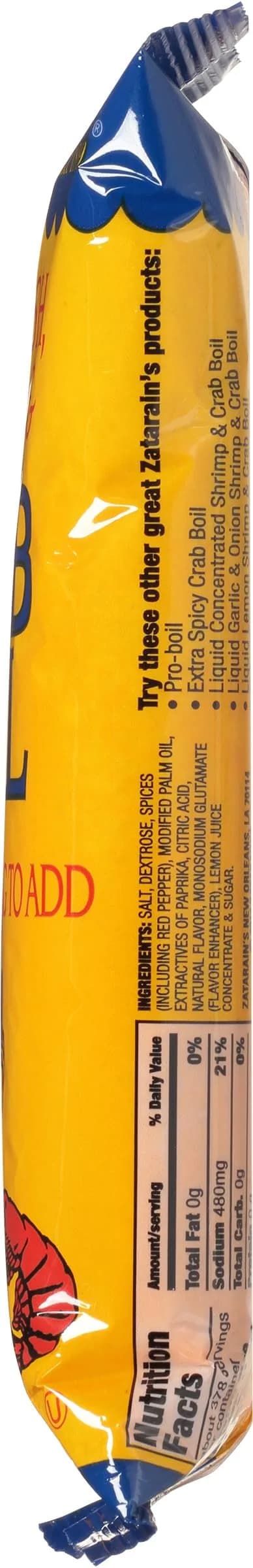 Zatarain's Crawfish, Shrimp & Crab Boil 16 oz (Pack of 12) | Authentic New Orleans Style Seafood Seasoning thumbnail 8
