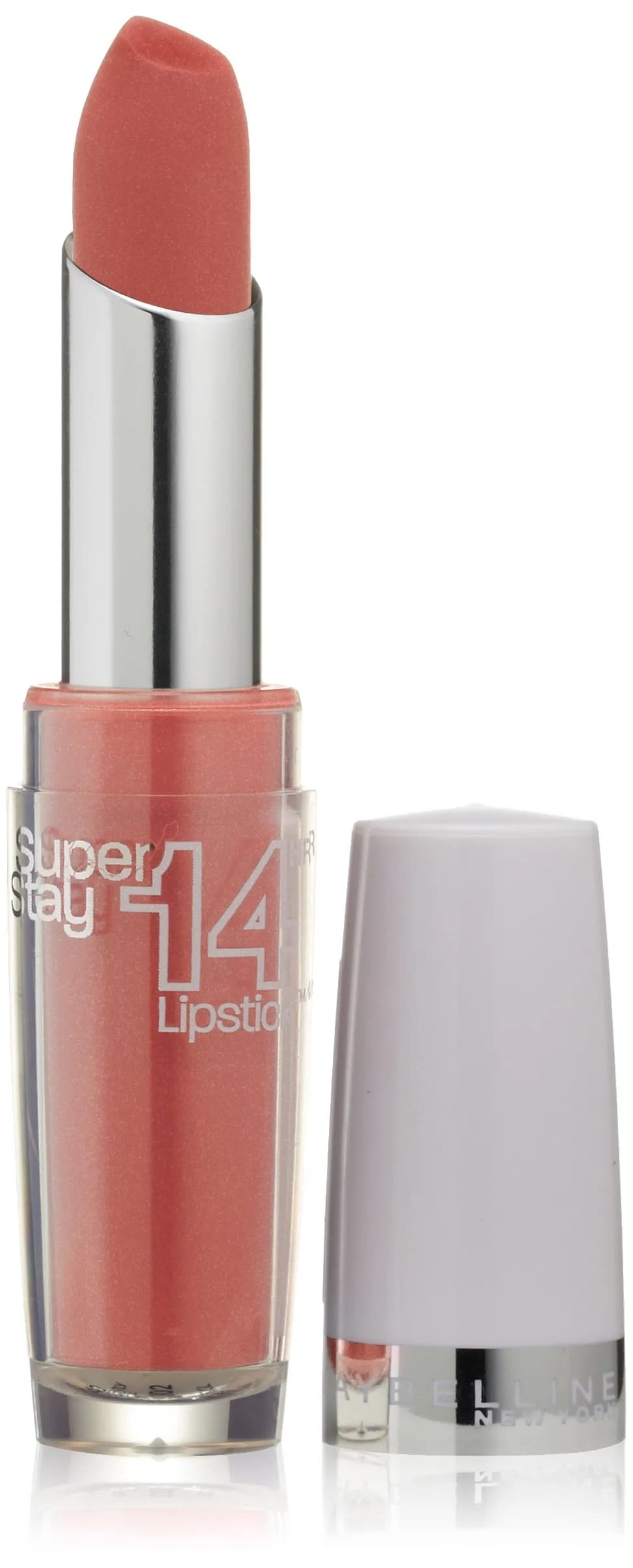 Maybelline New York Superstay 14 Hour Lipstick Timeless Crimson 5g (0.12 Oz) | Matte Finish — Ceaseless Caramel