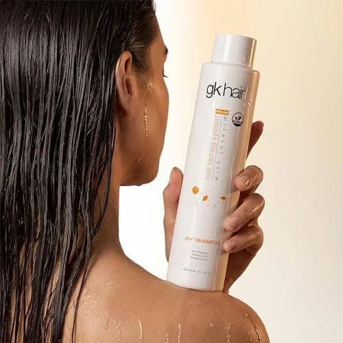 GK HAIR pH+ Clarifying Shampoo 10.1 Oz | Deep Cleansing for Build Up & Keratin Prep thumbnail 5