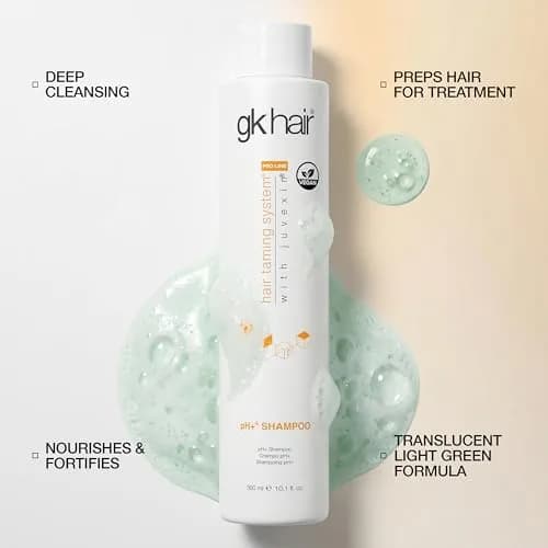GK HAIR pH+ Clarifying Shampoo 10.1 Oz | Deep Cleansing for Build Up & Keratin Prep thumbnail 6