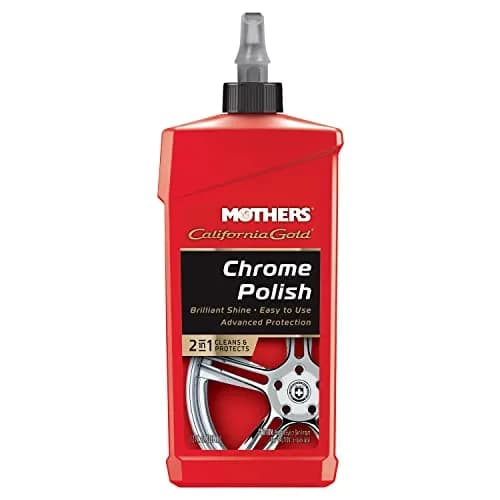 Mothers California Gold Chrome Polish 12 oz | Deep Cleans & Protects Chrome & Glass thumbnail 1