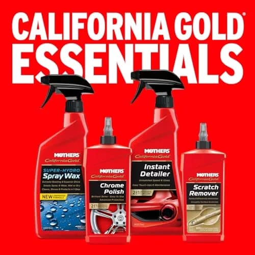 Mothers California Gold Chrome Polish 12 oz | Deep Cleans & Protects Chrome & Glass thumbnail 7