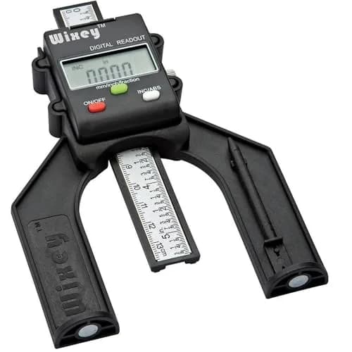 Wixey WR25 Mini Digital Height Gauge 83mm (3.2") | Precise Router Table & Table Saw Measuring Tool thumbnail 1