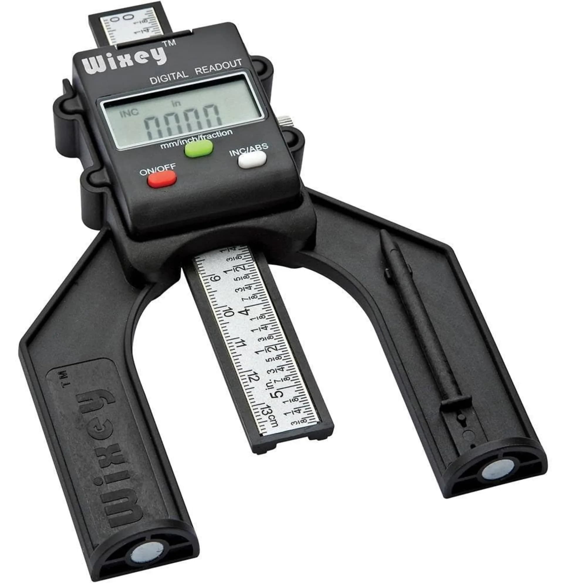 Wixey WR25 Mini Digital Height Gauge 83mm (3.2") | Precise Router Table & Table Saw Measuring Tool - main product image