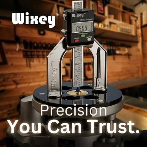 Wixey WR25 Mini Digital Height Gauge 83mm (3.2") | Precise Router Table & Table Saw Measuring Tool thumbnail 3