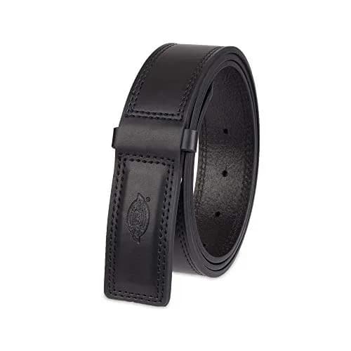 Dickies Men's Leather Work Belt - Heavy Duty No-Scratch Buckle, Black, Medium | Durable, Classic Style for Everyday Use thumbnail 1