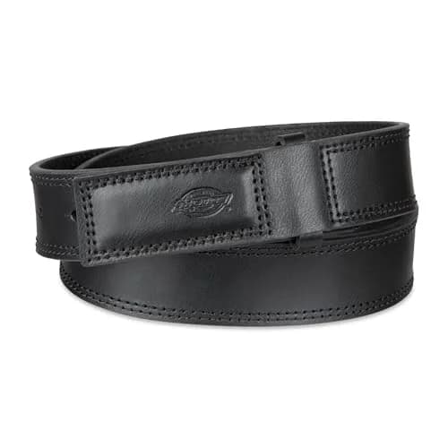 Dickies Men's Leather Work Belt - Heavy Duty No-Scratch Buckle, Black, Medium | Durable, Classic Style for Everyday Use thumbnail 2